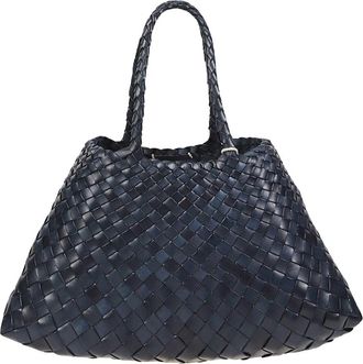 Dragon Diffusion Santa Croce Small - Dames - Shoppers - Blauw - ONE Size - Tassen