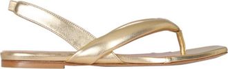 Gia Borghini Gold Solid Bora Sandals