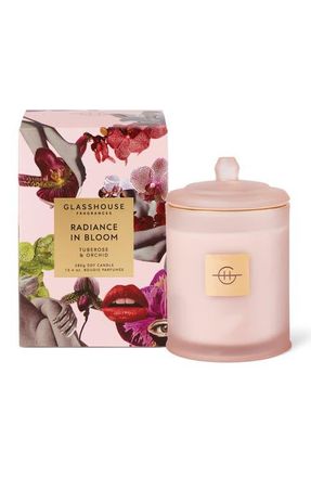 Glasshouse Fragrances Radiance in Bloom Two-Wick Scented Candle in Pink at Nordstrom, Size 13.4 Oz