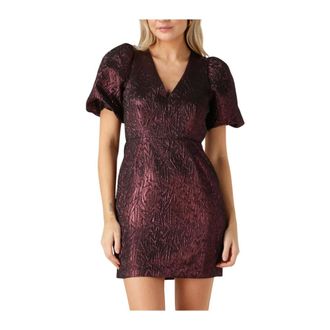 Freebird by Steven Kleedjes, Dames, Rood, S, Polyester, Deanna Mini Jurk