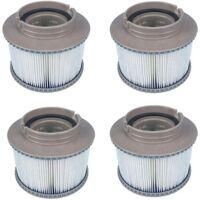 OEM Paquete De 4 Cartuchos De Filtro Mspa Para Spa - Dimensiones: 8,6 Cm X 11,5 Cm - Filtraci&oacute;n &Oacute;ptima Para Todos Los Modelos - Material: Abs