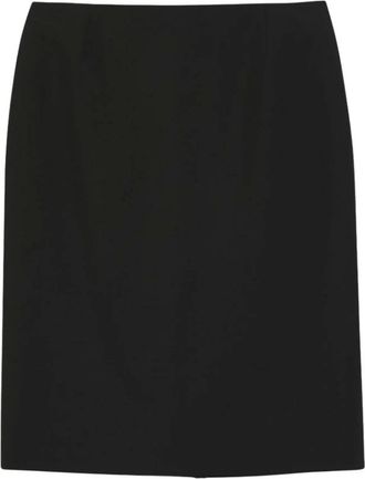 HUGO BOSS Dames, Rokken, Zwart, Maat: 3XL Wol