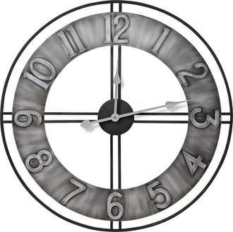Sorbus 24In Metal Decorative Wall Clock