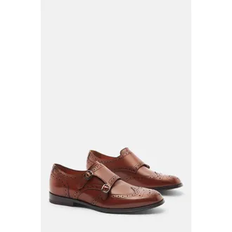 Scarosso Kate Monks in Brown - Calf at Nordstrom, Size 39.5
