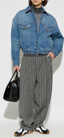 Versace Denim Jacket, Mens, Blue