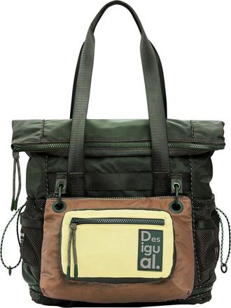 Desigual Large Voyager Nylon Backpack in Khaki at Nordstrom