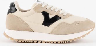 Victoria Womens Viento Nylon & Serra Shoes In Beige