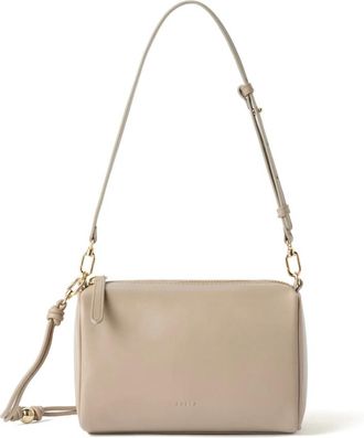 Furla Tassen, Dames, Beige, ONE Size, Linnen, Talia Mini Crossbody
