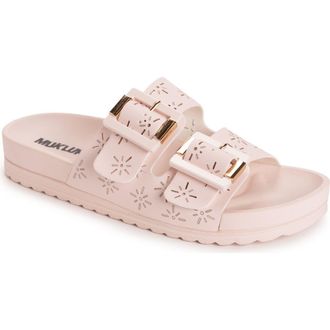Muk Luks Womens Grand Cayman Sandal in Pink at Nordstrom, Size 10