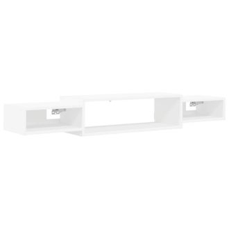vidaXL Mueble De Tv Montado En La Pared Montada En La Pared Blanco Vidaxl
