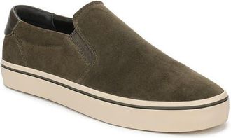 Vince Salinas Suede Slip-On Sneaker in Dark Roast at Nordstrom, Size 10.5