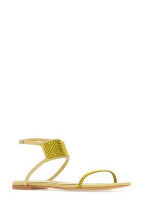 Stella McCartney Pistachio Upp: Polyurethane Sandali Sandal