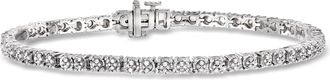 Ross-Simons Diamond Tennis Bracelet in Sterling Silver