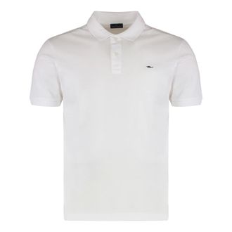Paul & Shark Paul & Shark, Polo Shirts, male, White, Size: 2XL Cotton Piqu&eacute; Polo Shirt