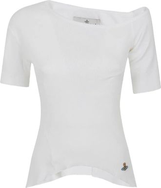 Vivienne Westwood T-shirt Orgy Shoulder - Bianco