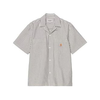 Carhartt Work in Progress Carhartt Wip, Short Sleeve Shirts, male, Multicolor, Size: S Short Sleeve Shirt