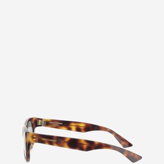Saint Laurent Womens Romy Sunglasses Brown Acetate