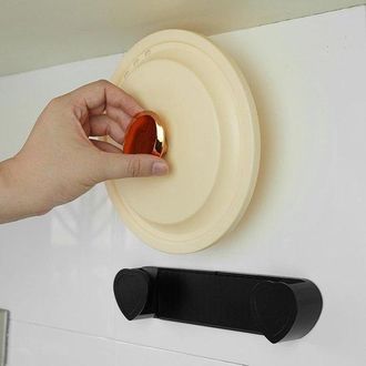 OEM Set Di 2 Porta Coperchi Da Parete, Supporto Per Coperchi Da Parete - Tagliere Retrattile Per Coperchi Da Barattoli, Organizer Per Armadietto