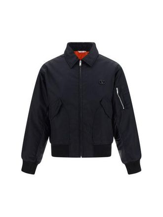 アウターその他 VALENTINO Men Jacket Black 6V3CI1725CM 0NO VALENTINO: Jacket men - Black | Valentino jacket 6V3CI1725CM