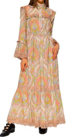 Gucci Womens Multicolor Cotton Casual Dress