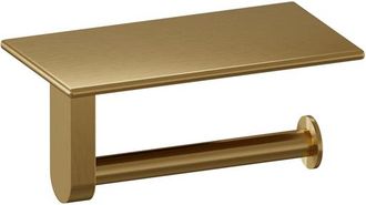 Marcel Breuer toiletrolhouder - 18cm - Goud geborsteld