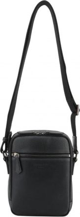 Pourchet Raphael Crossbody Bag - Heren - Schoudertassen - Zwart - ONE Size - Leer - Tassen