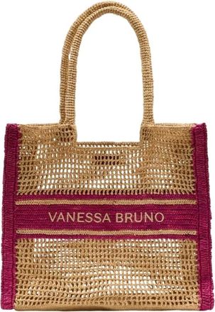 Vanessa Bruno Tote Bags, female, Multicolor, Size: ONE SIZE Panier Gm Shopper Bag