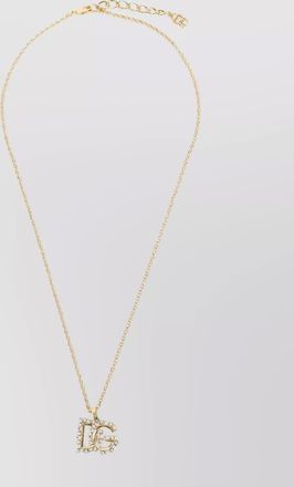 Dolce & Gabbana everyday necklace crystal pendant chain adjustable length