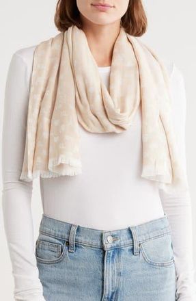 Karl Lagerfeld Karl Icon Scarf in Latte at Nordstrom Rack