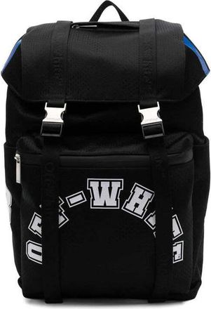 Off-white Outdoor Hike Logo Backpack Black Bags > Backpacks