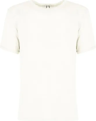 Xagon Man T-shirt met ronde hals - Heren - Tops - Beige - Maat: L