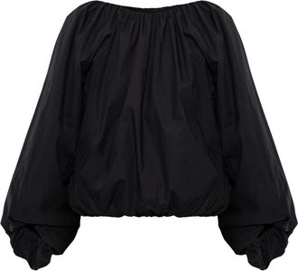 By Malene Birger Semara Top - Dames - Blouses - Zwart - S - Katoen - Overhemden