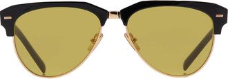 Miu Miu Olive Green Pilot Ladies Sunglasses MU 09ZS 1AB07O 57