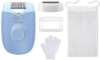 Philips Depiladora El&eacute;ctrica - Philips - Bre247/00 - Luz Led - Cabezal Lavable - Ergon&oacute;mica