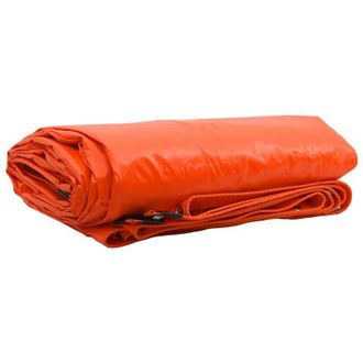 vidaXL Tarpaulin 650g / m&sup2; Orange 5 x 8 m Canvas with PVC Coating vidaXL