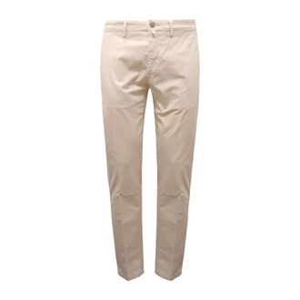 Siviglia Chinos, male, White, W34, Stylish Pantalone Trousers