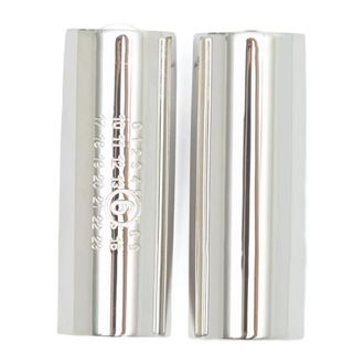 Maison Margiela Gepolijste Palladio Oorbellen - Dames - Oorbellen - Grijs - ONE Size - Accessoires