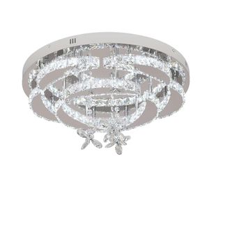 OEM L&aacute;mpara De Techo De Cristal, Regulable Con Mando A Distancia, Dise&ntilde;o Moderno Y Elegante