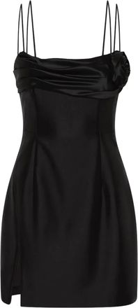 Rachel Gilbert Abito corto Sawyer con decorazione - Nero