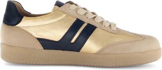 Gabor Womens 63.300 Low Sneaker In 14 Caramel/gold/schw