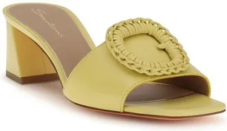 Santoni Womens Bicolor Calf Leather Bos Taurus Sandals