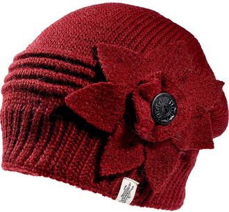Nirvanna Designs Monroe Hat in Burgundy at Nordstrom