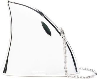 DAVID KOMA The Apex mini bag - women - Plastic - One Size - Silver