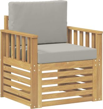 vidaXL 2 Pieza Conjunto De Sof&aacute;s De Exterior Poli&eacute;ster Vidaxl