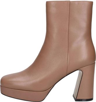 Emanuelle Vee Laarzen Bruin - Dames - Laarzen met Hak - Bruin - 39 EU - Schoenen