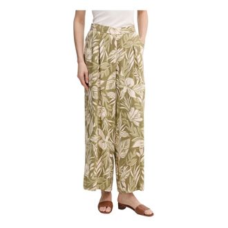 Gaud&igrave; Dames, Broeken, Geel, Maat: XL Viscose