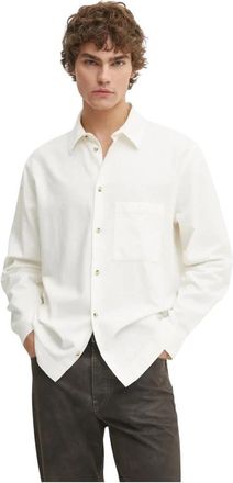 Won Hundred Katoenen Shirt - Heren - Casual Overhemden - Beige - M - Katoen - Overhemden