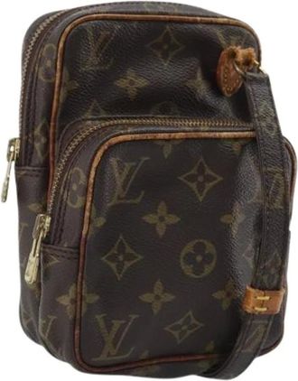 Louis Vuitton Pre-owned Cross Body Bags, female, Brown, Size: ONE SIZE Pre-owned Mini Amazon Shoulder Bag