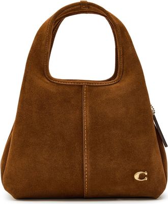 Coach Lana Suede Shoulder bag - Brown - One Size