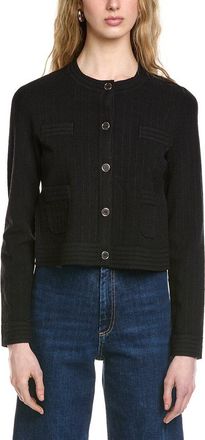 Joseph Ribkoff Knit Front-Button Cardigan